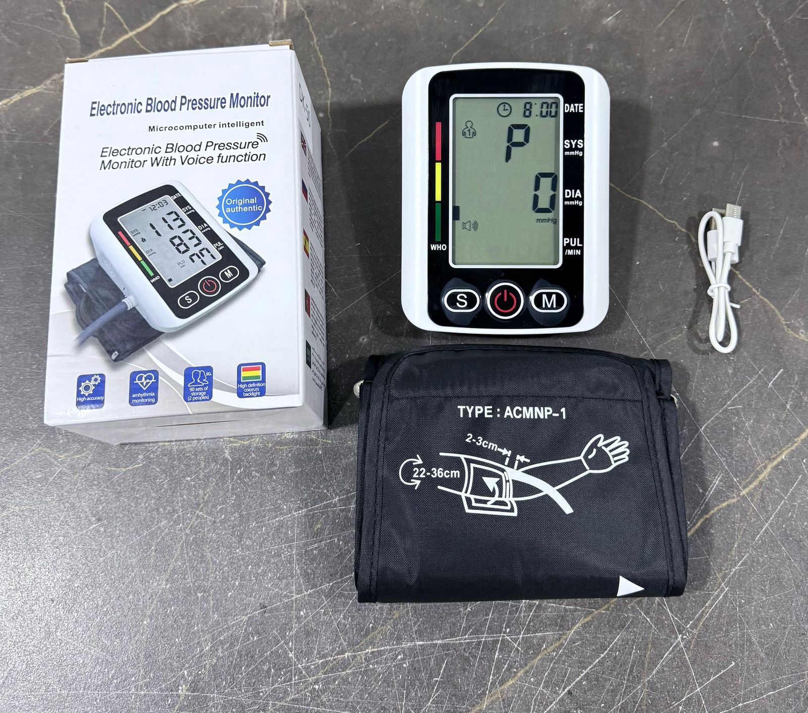 Miniatura 4 de Tensiometro con voz en ESPAÑOL